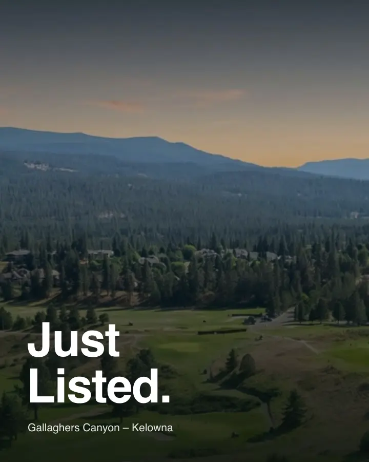 Just Listed title slide